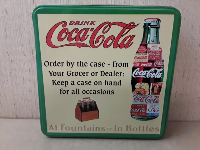 Drink Coca Cola Bottle Shaped Jigsaw Puzzle In Collectors Tin