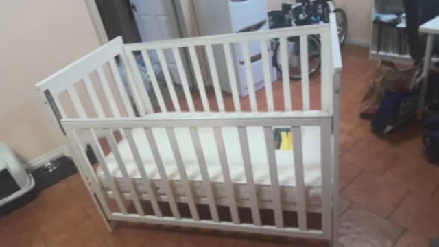 Childcare cot only (U sed) - NOTE  Mattress in photo  is NOT included