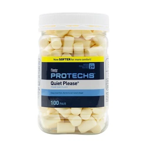 Ear Plugs, 100 Pair, Ear Plugs for Sleeping, Snoring, Loud Noise, Traveling, ...