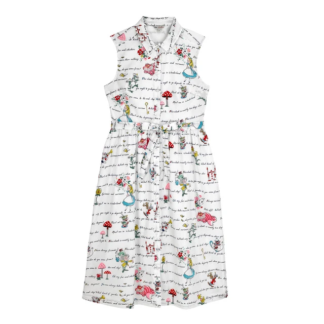 CATH KIDSTON DISNEY Alice in Wonderland Cotton Dress Size 12