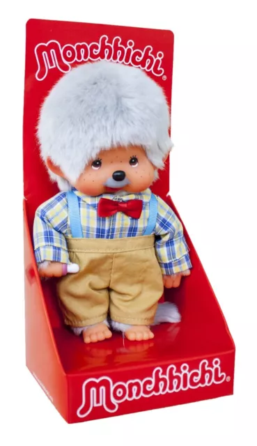 MONCHHICHI MONSCHHIE MONSCHHICHI MONCHICHI 20CM MONCHICHIE GROßVATER OPA OPI NEU