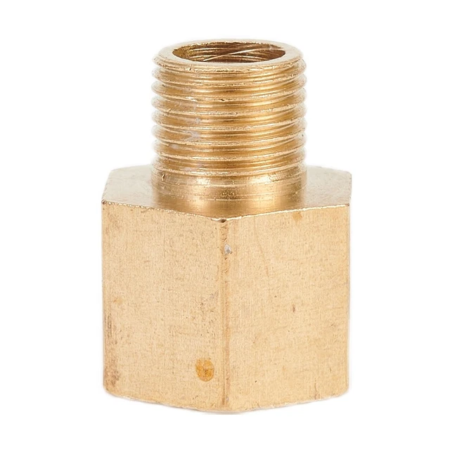Brass BSP NPT Adapter 1/8 Male BSPT To 1/4 Female NPT Brass Pipe Fitting Tool