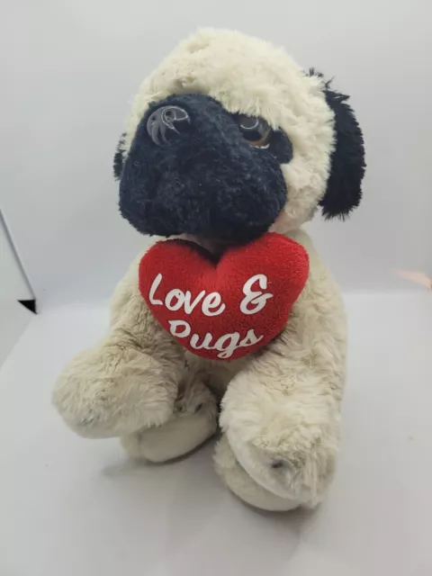 Pug teddy store card factory