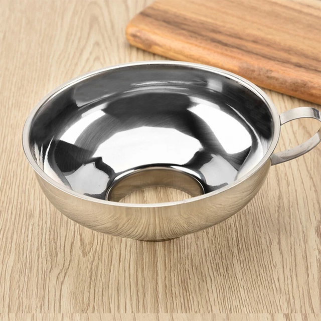 Colino metallo grande diametro spezie marmellata di fagioli liquidi in polvere