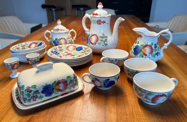 Keramik-Service gebraucht Villeroy & Boch ca. 1900