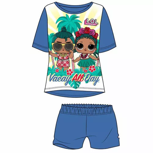 Girls LOL Doll Shortie Short Pyjamas Age 3-4 5-6 7-8 9-10 years NEW