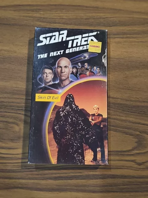 Star Trek: The Next Generation: Skin Of Evil (1992, VHS)