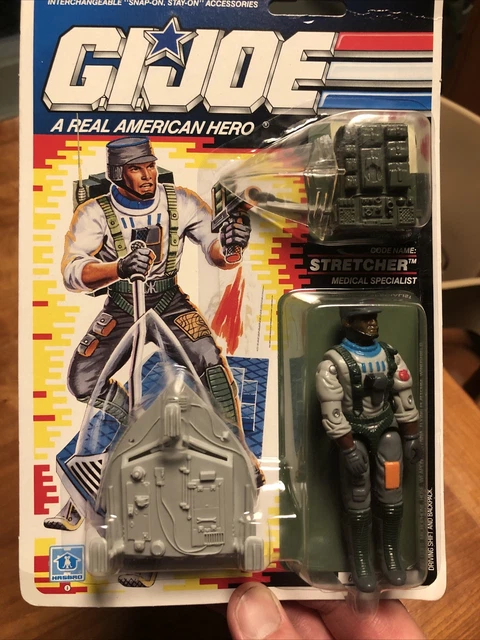 GI Joe: STRECHER (Medical Specialist) HASBRO 1989 ARAH MOSC GI Joe: STRECHER (Medical Specialist) HASBRO 1989 ARAH MOSC