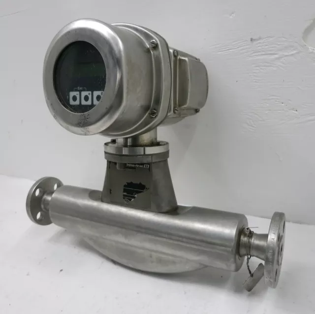 Endress Hauser Promass 80 F 80F15-AAASAARBBAA8 1/2" Flowmeter Transmitter .5