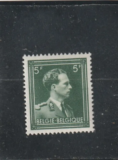 L6164 BELGIQUE  TIMBRE N° Y&T 646 de 1943 " Léopold III " NEUF*