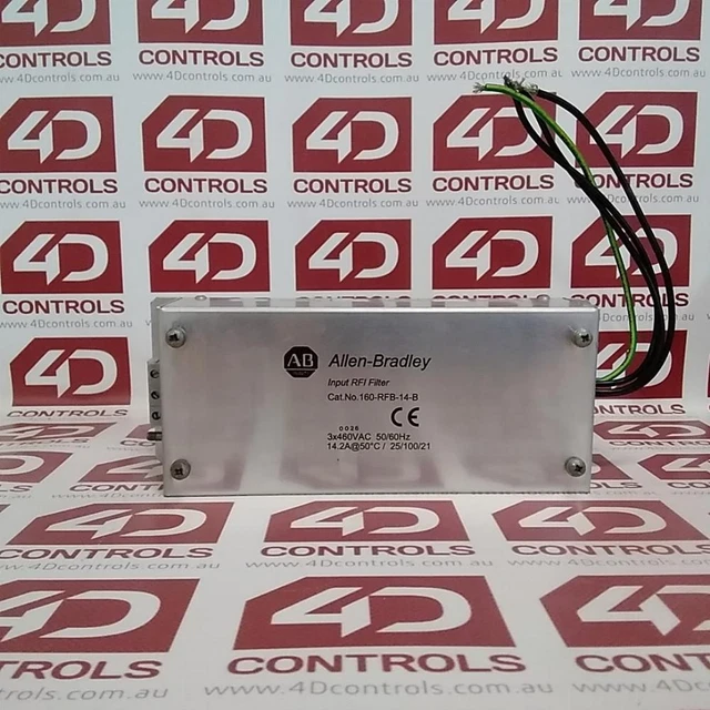 160-RFB-14-B | Allen Bradley | RFI Filter, 3 Phase, 14A, Used, Ser A