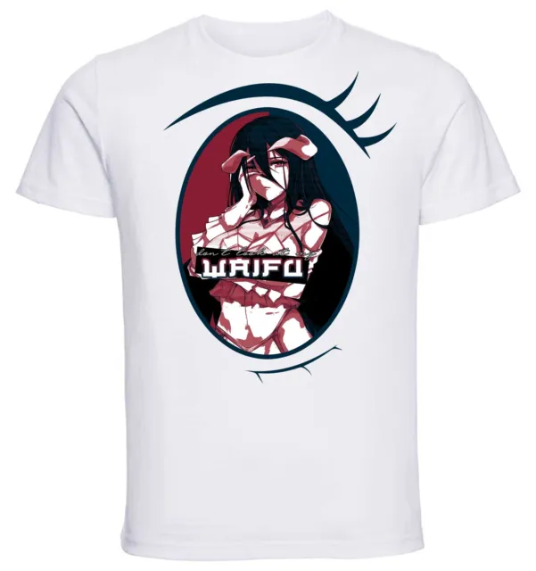 T-Shirt White Unisex - Propaganda Waifu - Overlord - Albedo - PE0263
