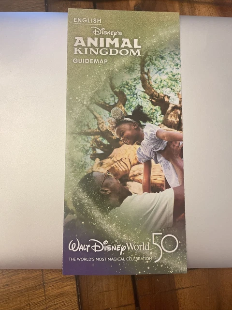 NEW 2022 WALT Disney World Theme Park Guide Map Animal Kingdom 11/6 ...