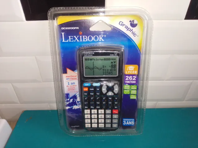 Calculatrice Graphique Graphic Lexibook Gc2200fr Lycee 262 Fonction Neuf
