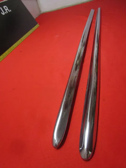 1963 Mercury Monterey Marauder S55 Quarter Molding Lower Pair
