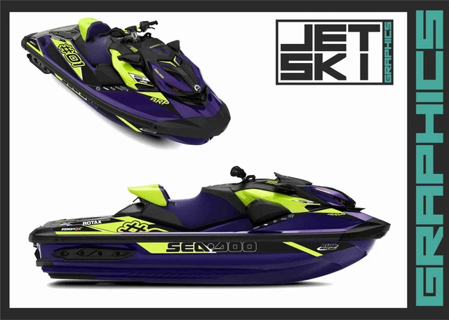 Custom SEADOO RXP 300 2016 Graphics Kit – Full Decal & Sticker Set Made In USA