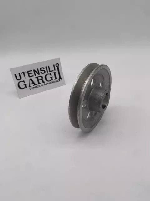 Polea de Aluminio Diámetro 117mm - Agujero 19O 24mm- 1 Ranura - Sección A