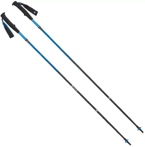 DIAMANTE NEGRO ""Distancia Carbono Z"" 130 cm Postes de Trekking GRIS/AZUL | $189.95 2