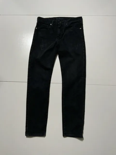 Levi’s Made & Crafted Needle Narrow Slim Fit Black Denim Mens Jeans Sz. 31