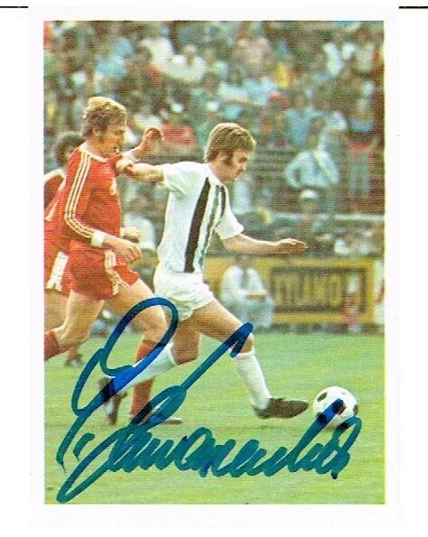 HANS SCHWARZENBECK Bergmann 74/75 Bayern München mit original