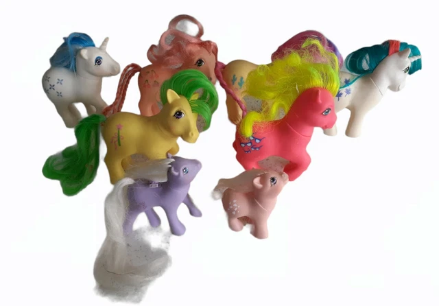 MY LITTLE PONY G1 80s Hasbro Vintage Ponies Lot Bundle £39.99 - PicClick UK