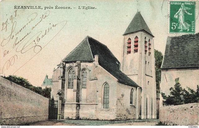 95 - EZANVILLE - S10437 - Pr�s Ecouen - L'Eglise - L1