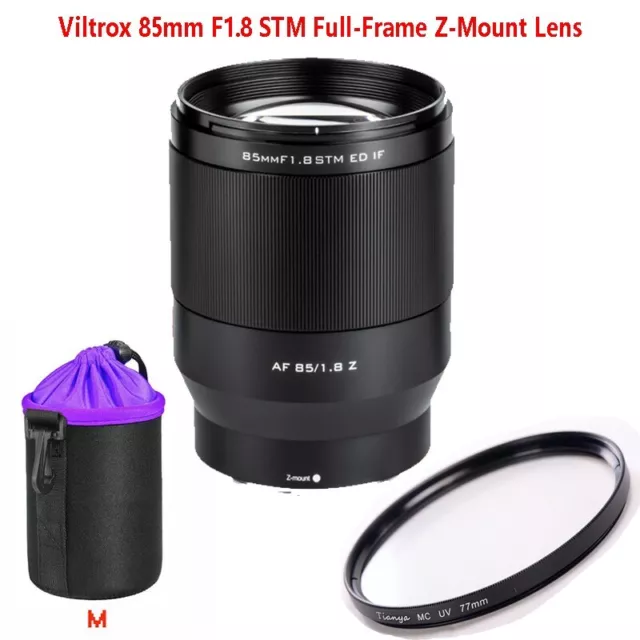 Viltrox 85mm f1.8 Autofokus Large Aperture Vollformat-Objektiv für Nikon Z-Mount