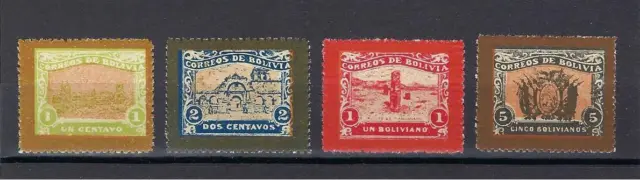 Bolivia 1914 Railroad stamps Railway unissued MNH