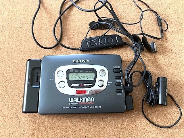 WM-GX622 SONY Walkman 0 Recording Cassette Player Radio Made in