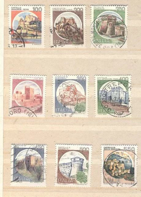 Briefmarken Italien 1 Lot alte DS/Dauerserie gestempelt