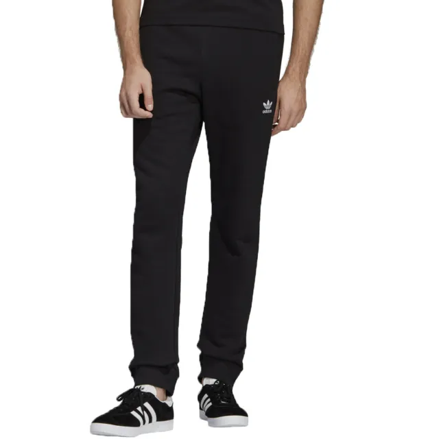 Pantaloni Uomo Adidas Originals Trefoil Nero Codice DV1574 - 9M