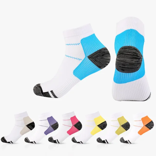 Sports Socks Sweat-absorption Unisex Reduce Swelling Shaping Short Socks