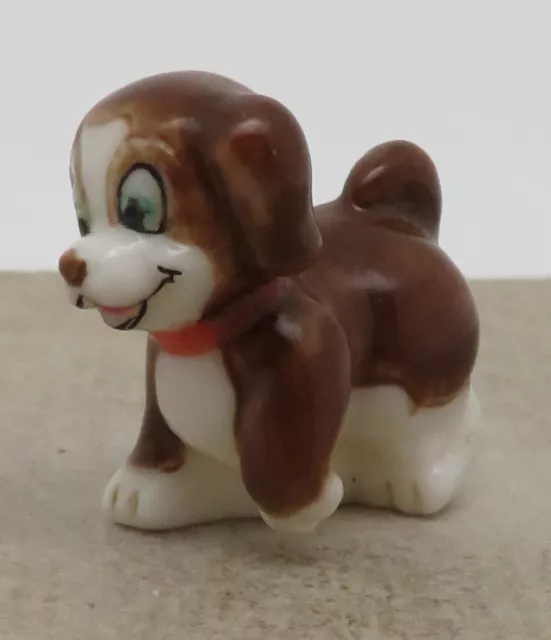 Piccolo Cane Rigolo il Cucciolo Disegno Anime Statuina Porcellana 3D