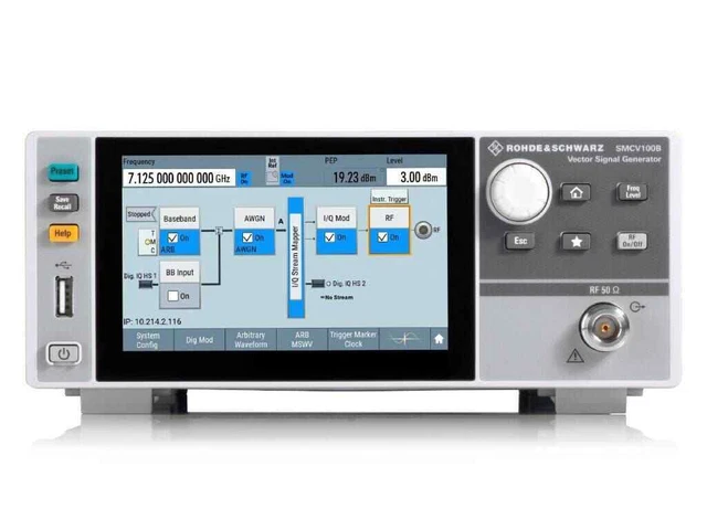 Rohde & Schwarz SMCV100BP2 - Vector Signal Generator (Catalog 3662.0344P03)