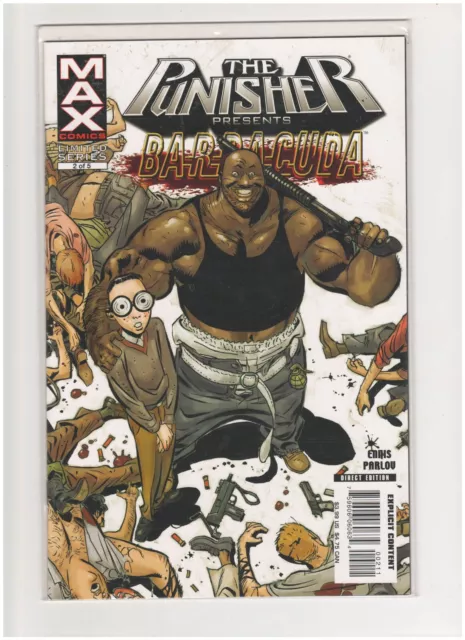 Punisher Presents Barracuda MAX #2 By Garth Ennis Parlov Frank Castle Marvel 07