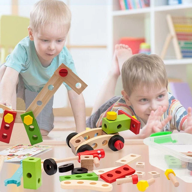 Blocs de construction à démonter ensemble de jouets avec tournevis