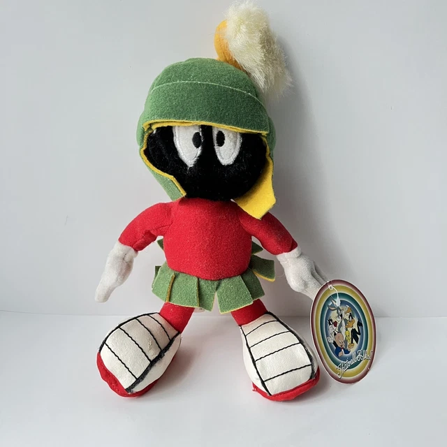 VINTAGE MARVIN THE Martian Looney Tunes Plush 9”1995 Warner Bros 32.37