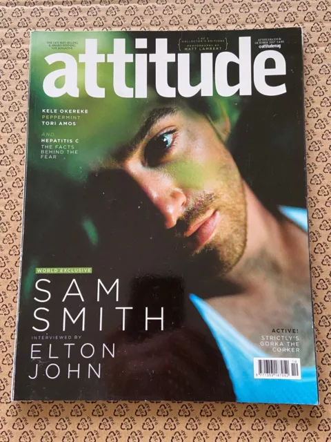 Sam Smith / Elton John / ATTITUDE UK MAGAZINE October 2017 / Gay Interest