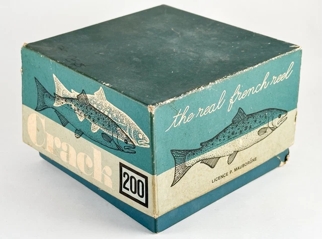 Moulinet Pêche Crack 200 - Vintage Vert Dans Boîte D'Origine