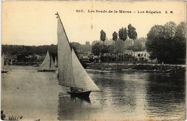 CPA AK Charenton Les Regates, Bords de la Marne FRANCE (1282215)
