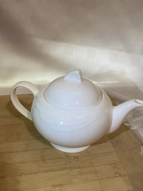 mikasa antique white teapot