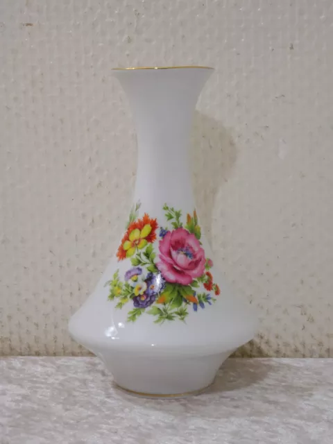 Bavaria Waldershof Design Porzellan Vase - Vintage - 20,5 cm - Handarbeit