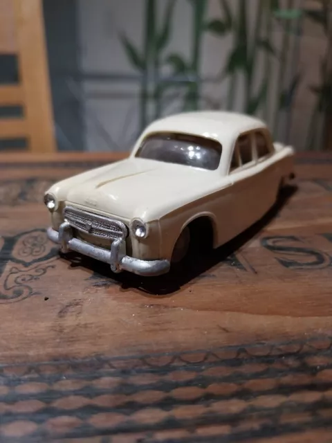 Rare ancienne Minialuxe Plastique 403 Peugeot no Norev Clé Bonux