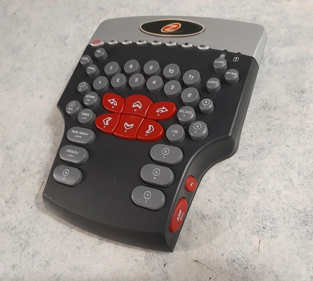 IDEAZON FANG KU0536 USB Gaming Keypad Keyboard Zboard ZBoard Tested