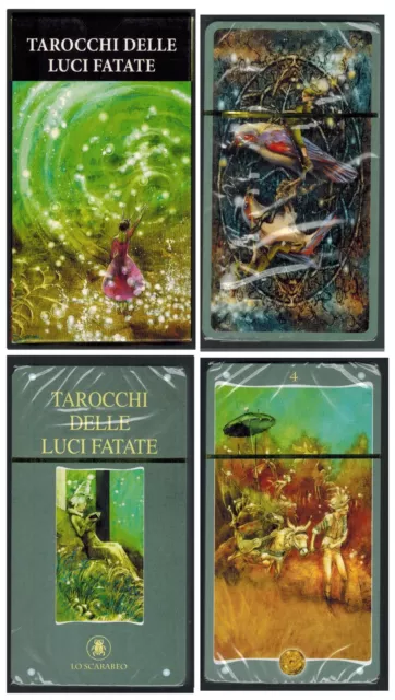 Tarocchi delle Luci Fatate Deck Fairy Lights Tarot 78 Cards Lo Scarabeo