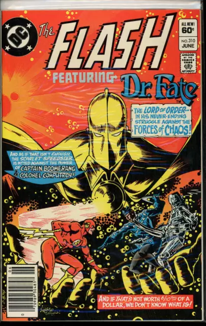 The FLASH #310 1982 DC Comics Newsstand Dr. Fate