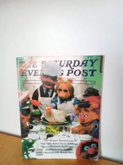 THE SATURDAY EVENING POST-Nov. '79-Muppet-Norman Rockwell-Woody Allen