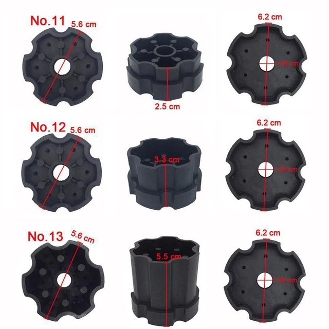 Connector Clip for Children's Electric Car Tires with Single and Dual Drive