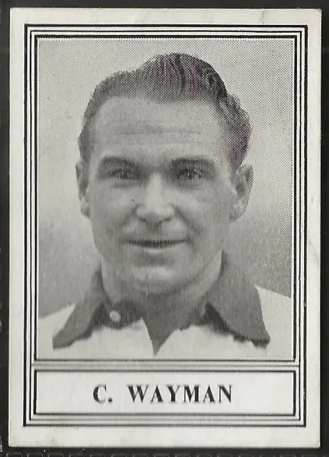 Barratt-Famous Football 1950 New Series(No Serifs)-#22- Preston - Wayman