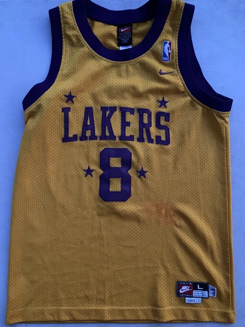 Rare Vintage Nike NBA Los Angeles Lakers Kobe Bryant Reversible